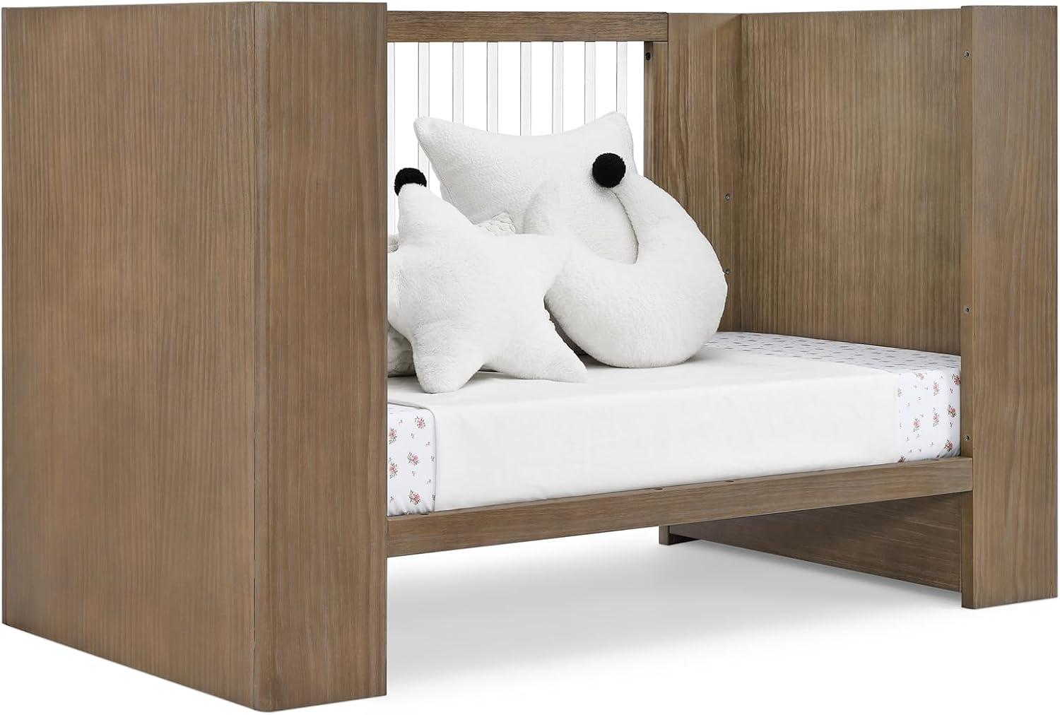 Delta Children Aerin 4-in-1 Convertible Crib - Aged Oak