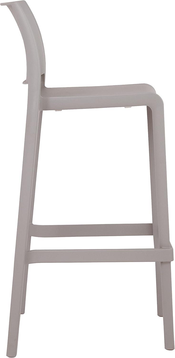 2pc Sensilla Stackable Counter Stools - Gray - Lagoon