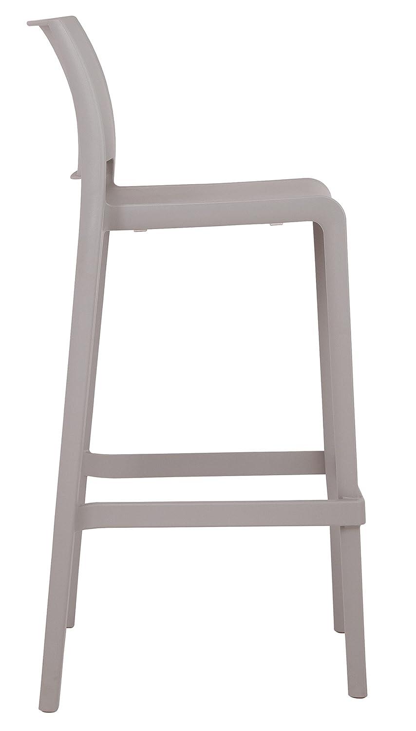 2pc Sensilla Stackable Counter Stools - Gray - Lagoon