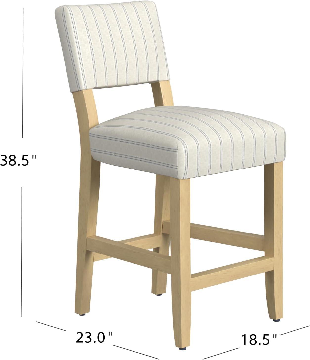 Open Back Counter Height Barstool - HomePop