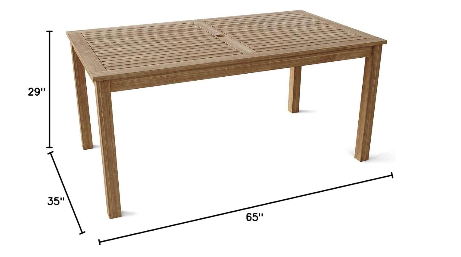 Anderson 65" Rectangular Table