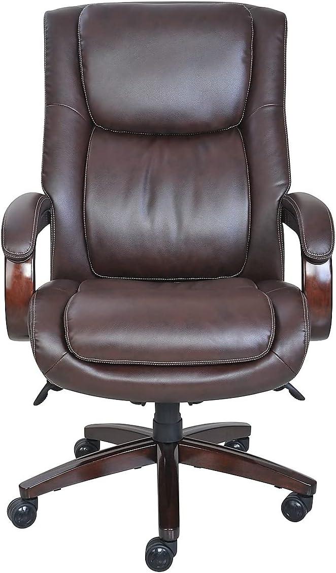 La-Z-Boy Winston Bonded Leather Executive Chair Brown (44763)