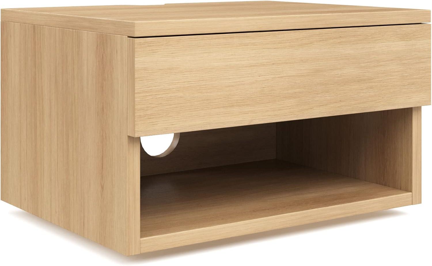 Nathan James Beacon Rustic Nightstand (Set of 2)