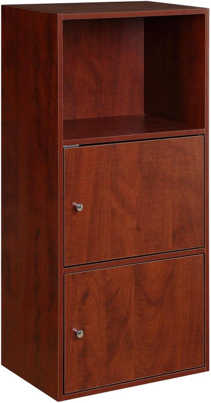 Xtra Storage 2 Door Cabinet with Shelf, Cherry