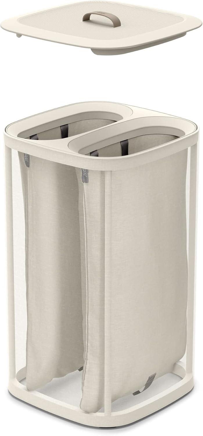 Joseph Joseph Tota Laundry Hamper Separation Basket with Lid