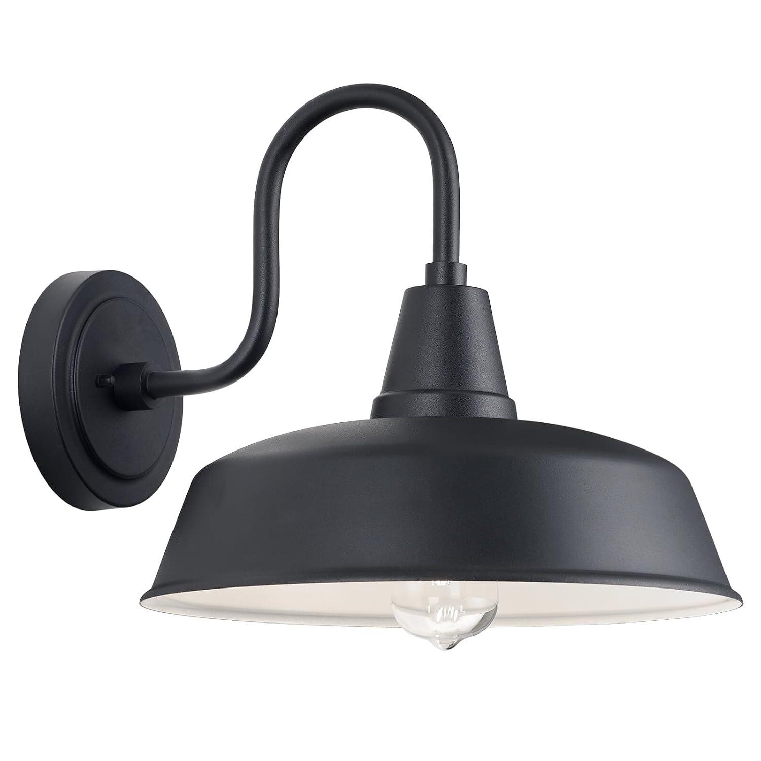 Blakeston Single Light Bell Outdoor Aluminum Wall Light