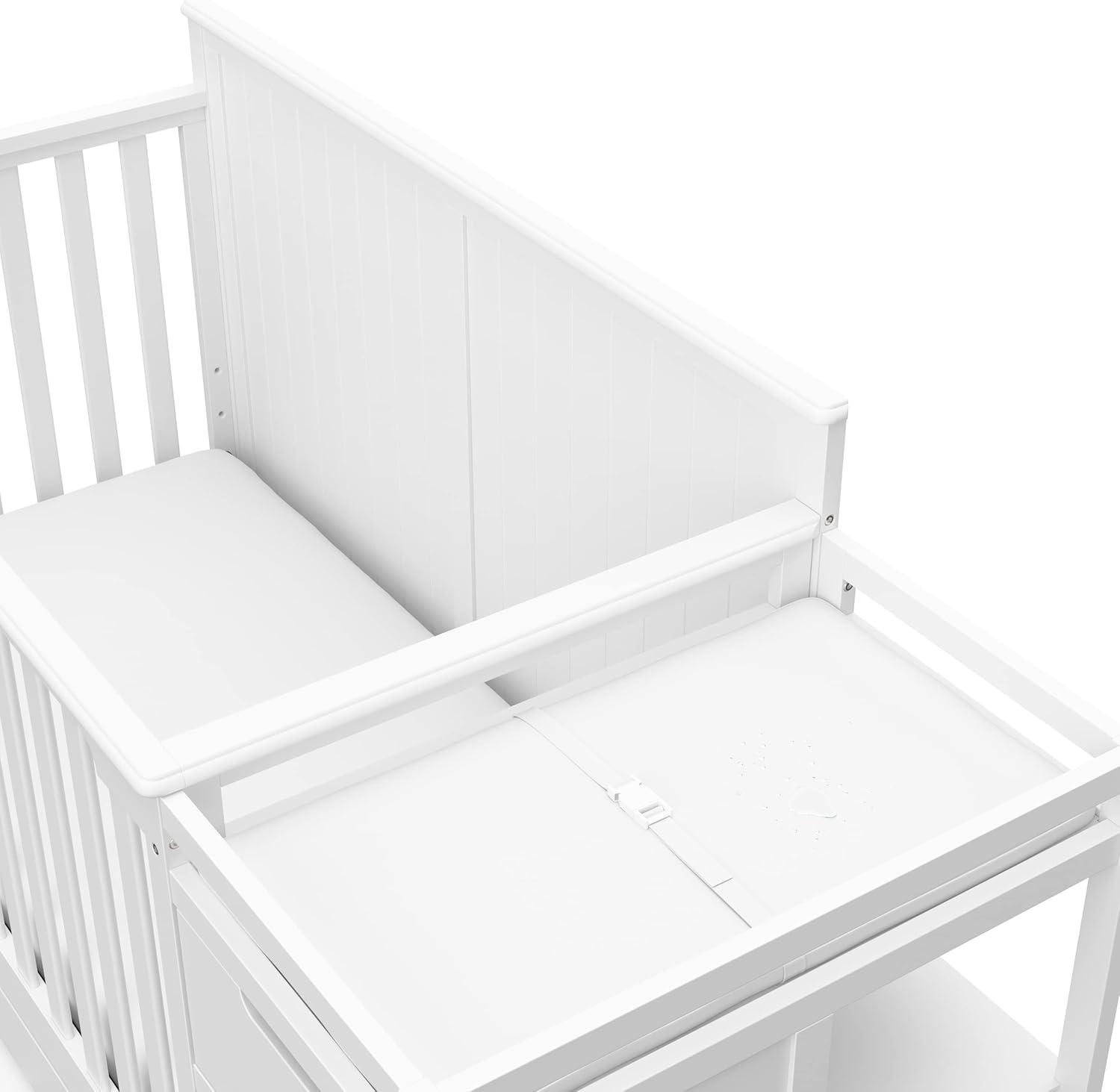 Graco Hadley 5-in-1 Convertible Crib and Changer with Drawer