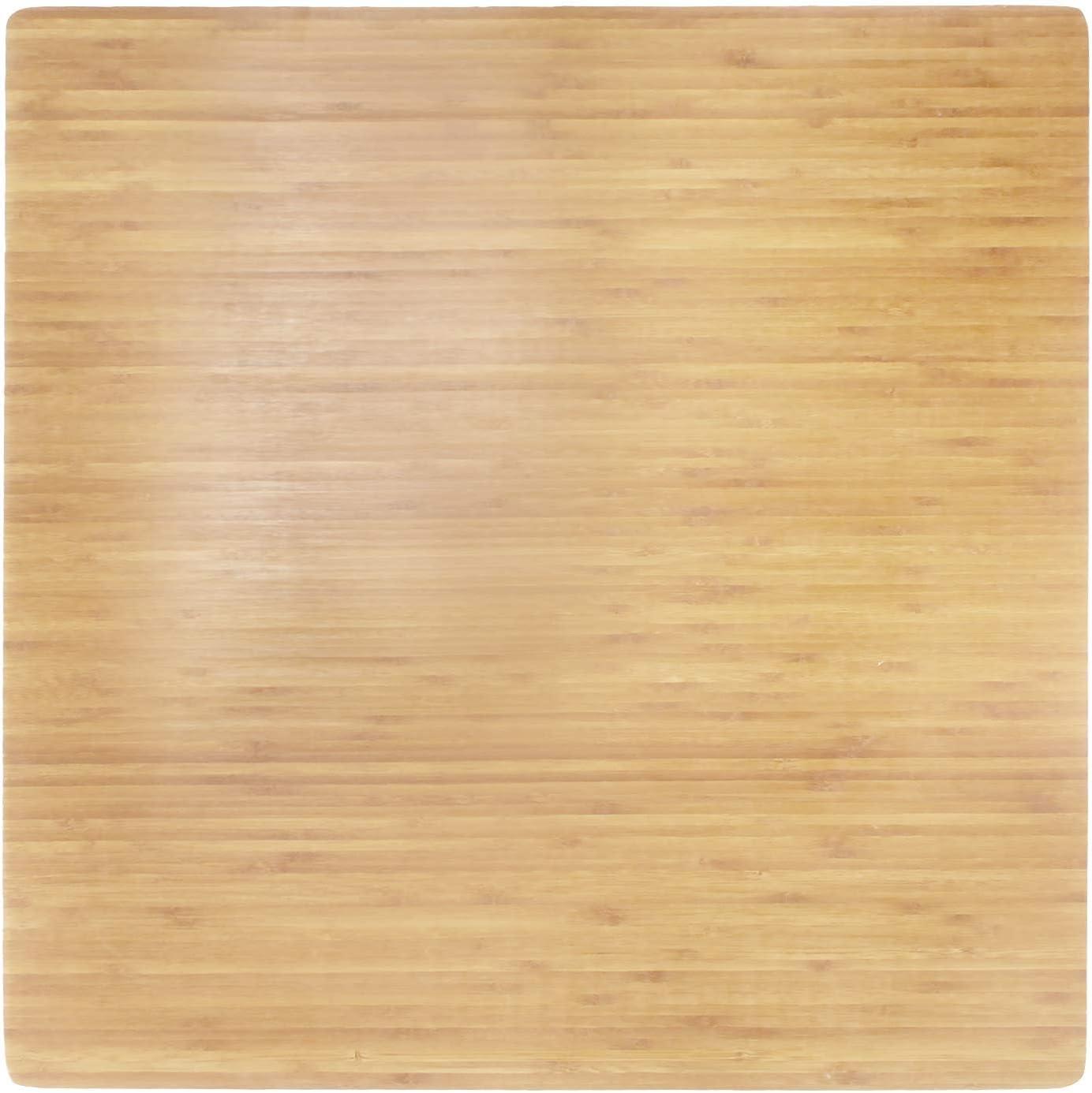 BambooMN Bamboo Burner Cover Cutting Board - 3 Ply - Extra Large Square - Grooved/Flat (24" x 24" x 0.75") - 1 Piece