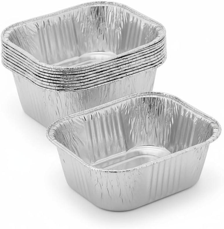 Yukon Glory Aluminum Dishwasher Safe Disposable Drip Pans (Set of 10)