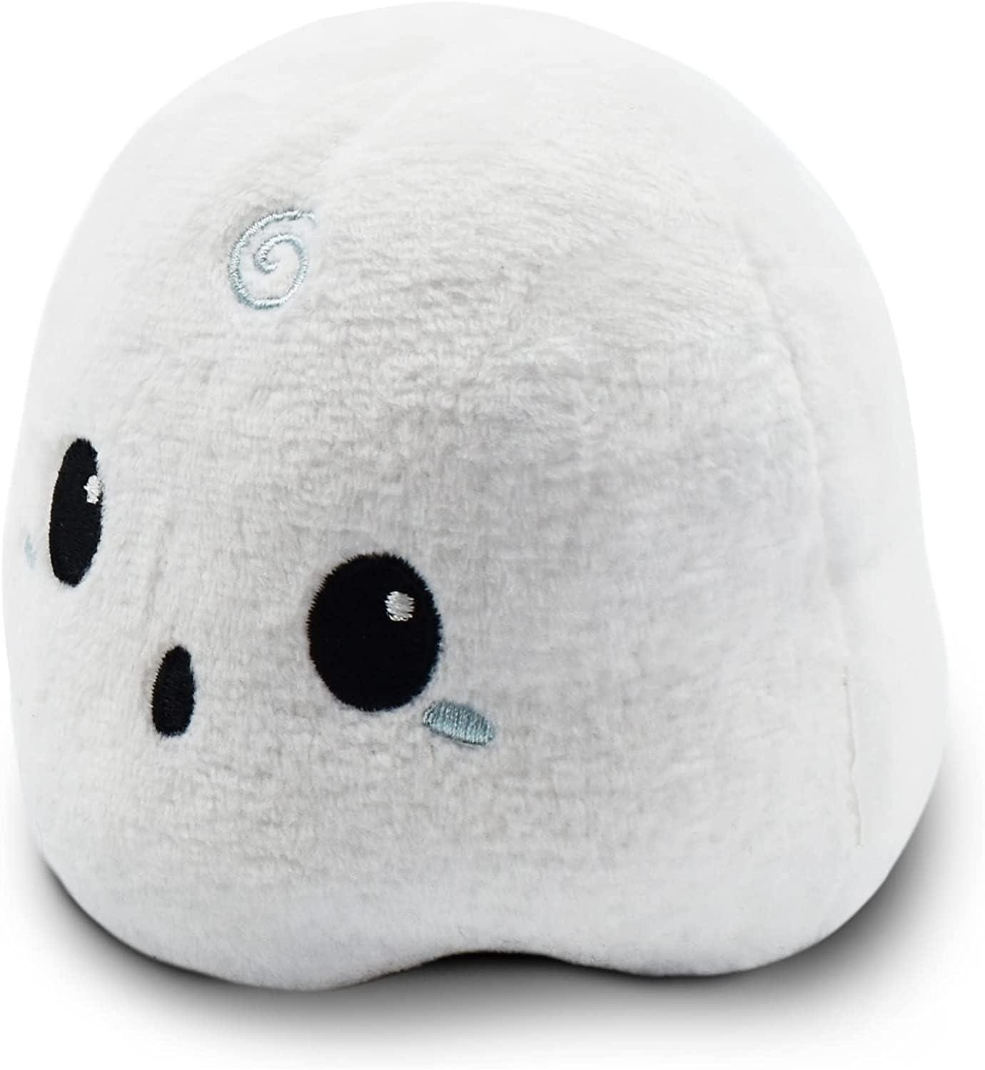 Reversible White and Black Plush Ghost Toy