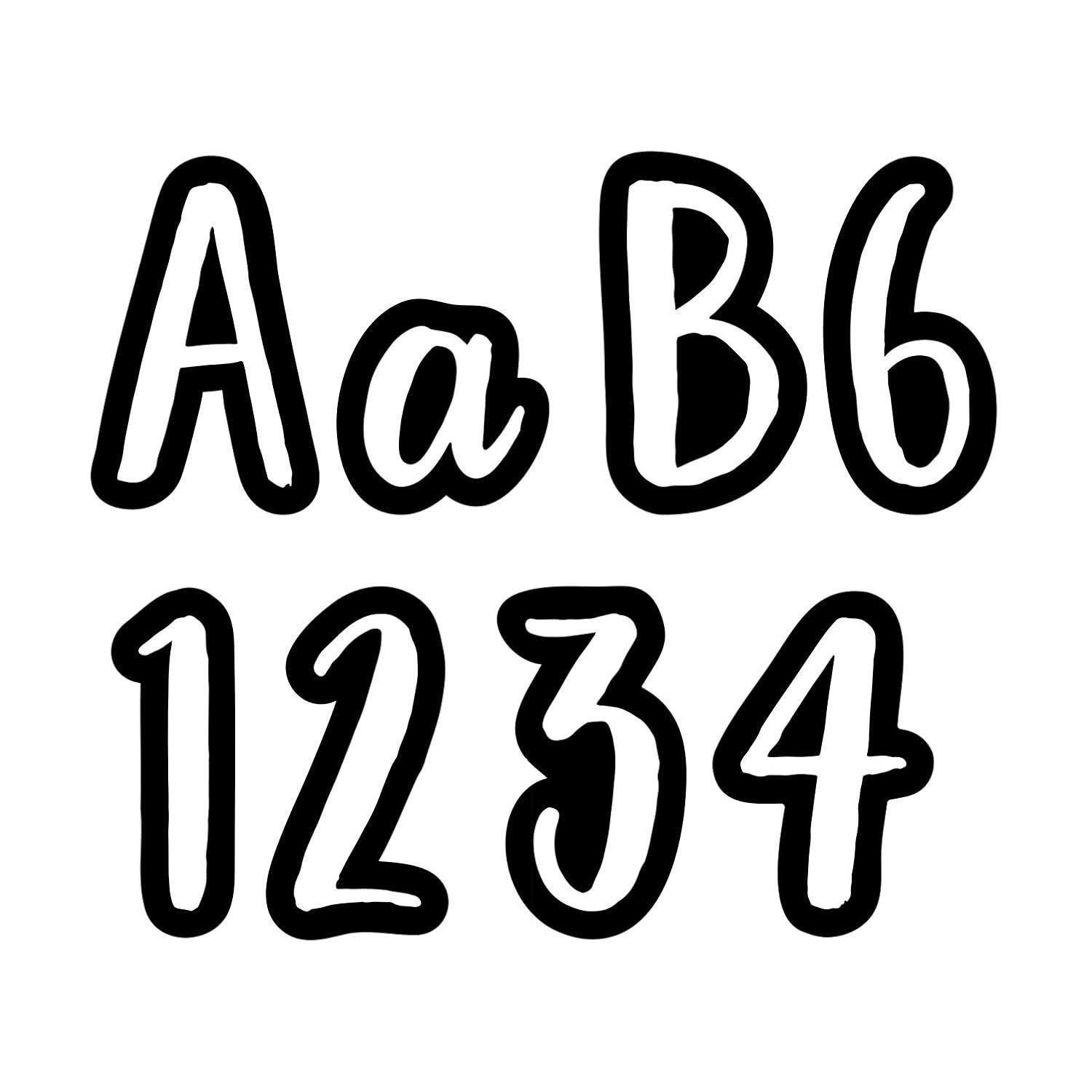 CREATIVE TEACHING 4In Bold Bright Class Cafe Letters 1842