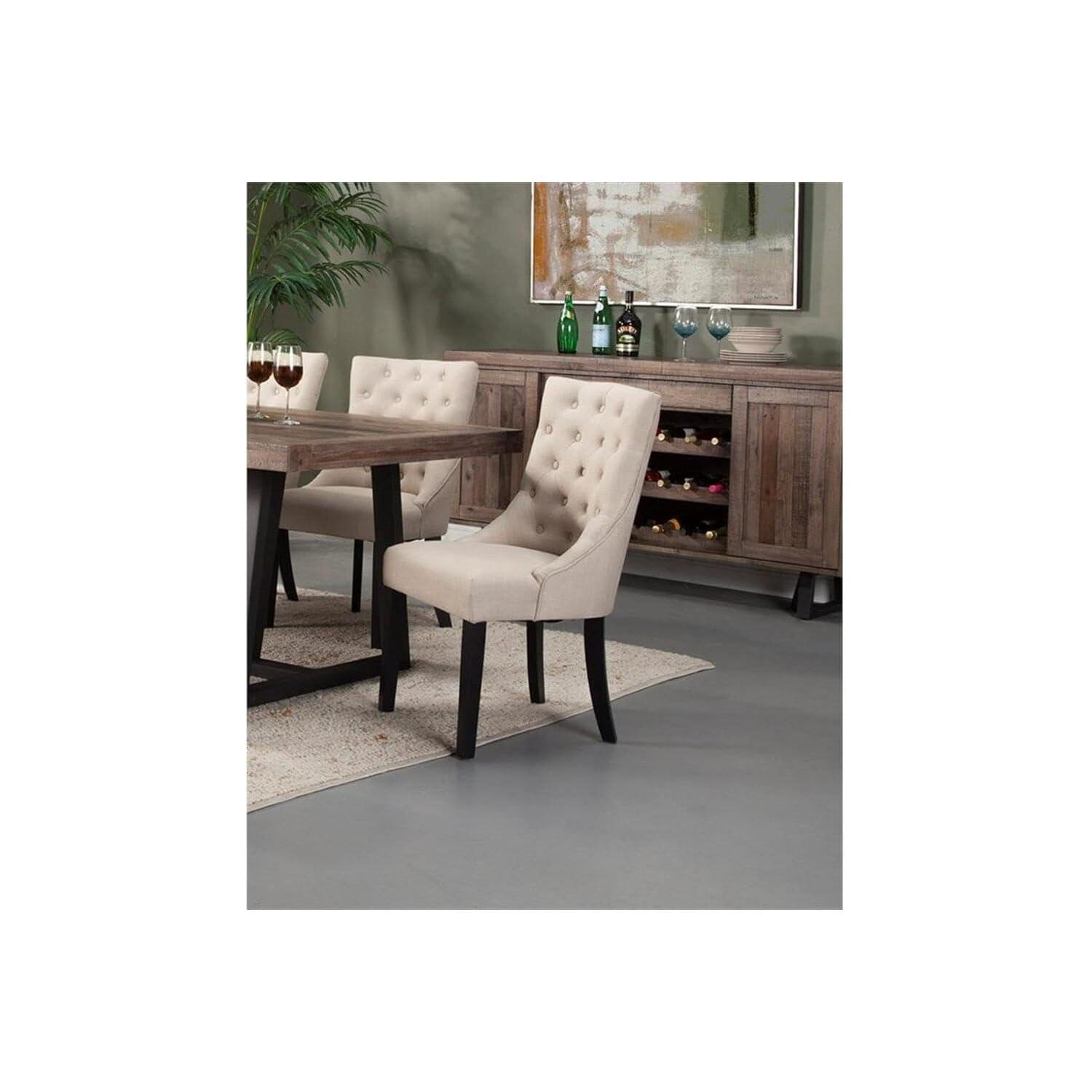Alpine Furniture Prairie Upholstered Side Chairs
