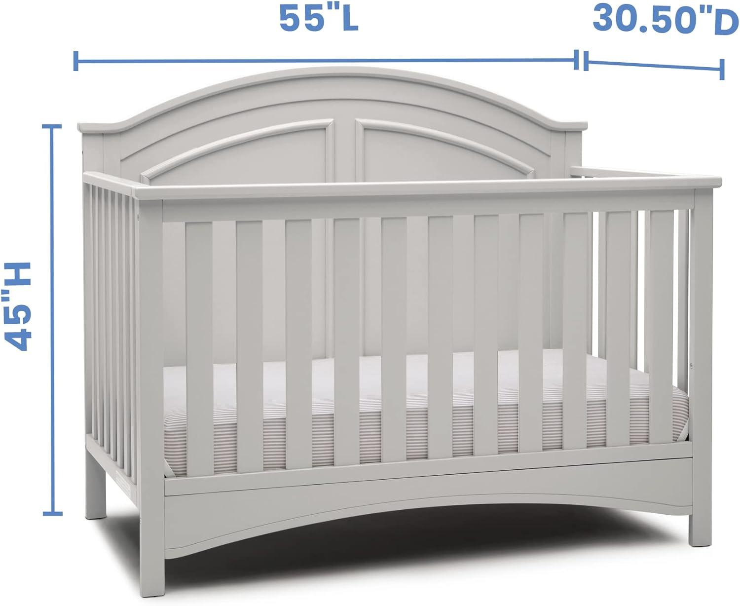 Delta Children Perry 6-in-1 Convertible Crib