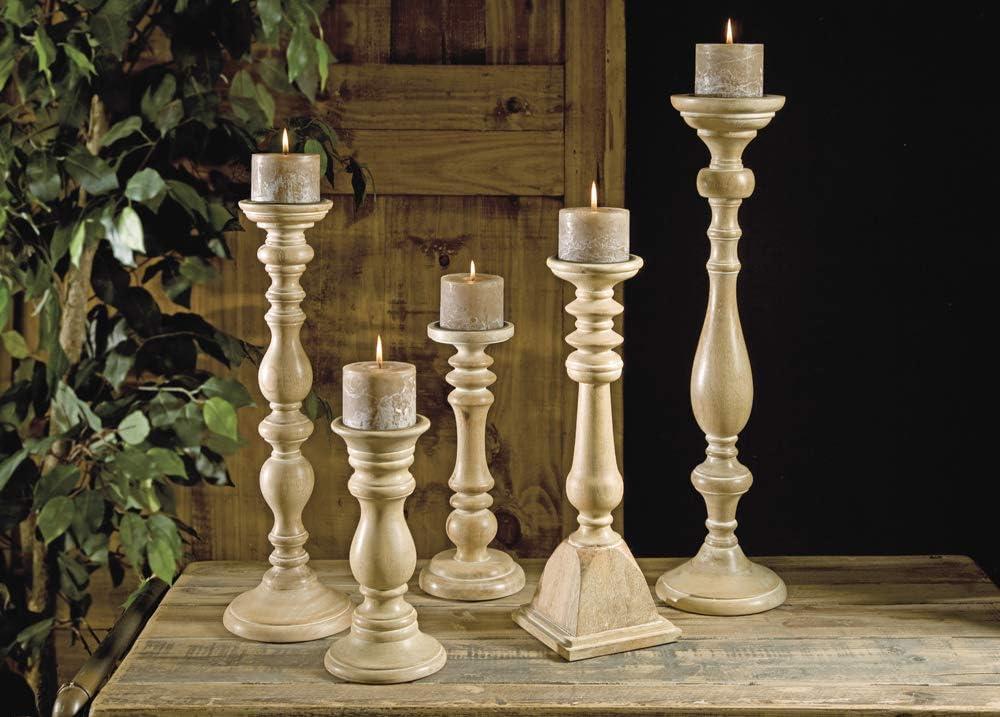 A&B Home 22'' H Tabletop Hurricane (Set of 5)