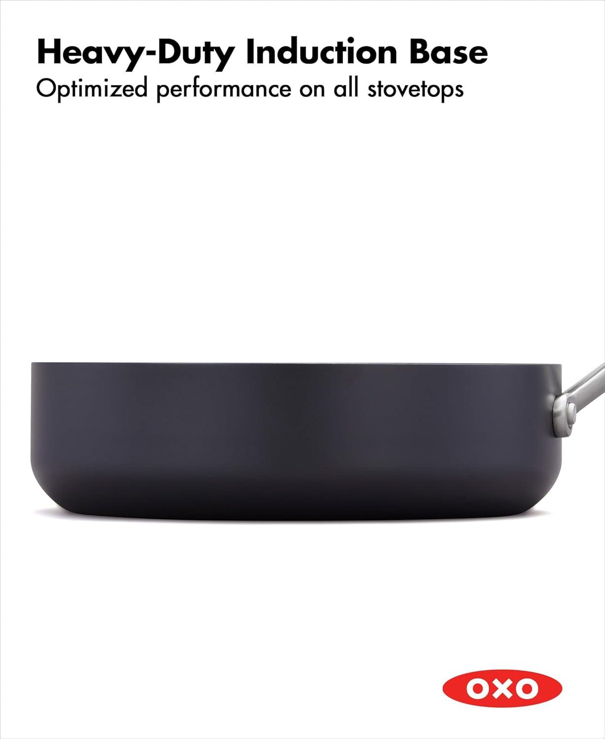 OXO OXO 5 Pieces Hard-Anodized Aluminium Non Stick Cookware Set
