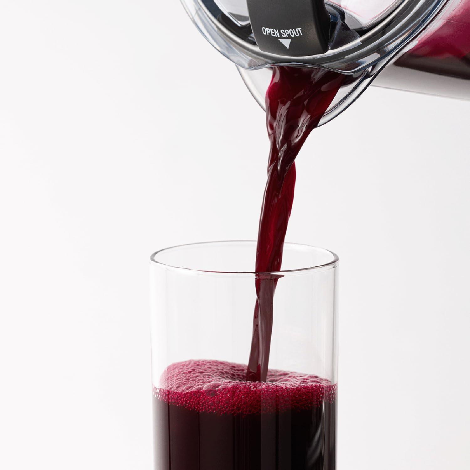 XL Stainless Steel Electric Centrifugal Juicer with Variable Speed