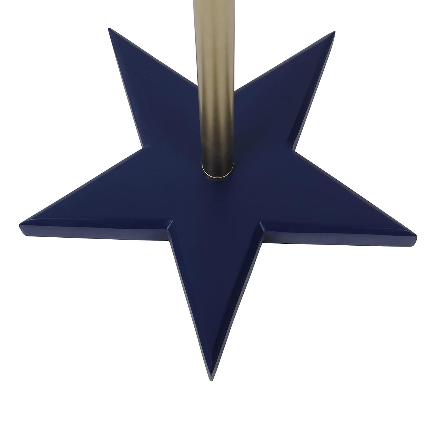 Decor Therapy 57" Star Base Downbridge Floor Lamp, Gold (PL4548)
