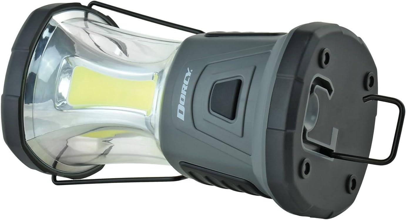 Dorcy 2000 Lumen Black and Gray LED Camping Lantern