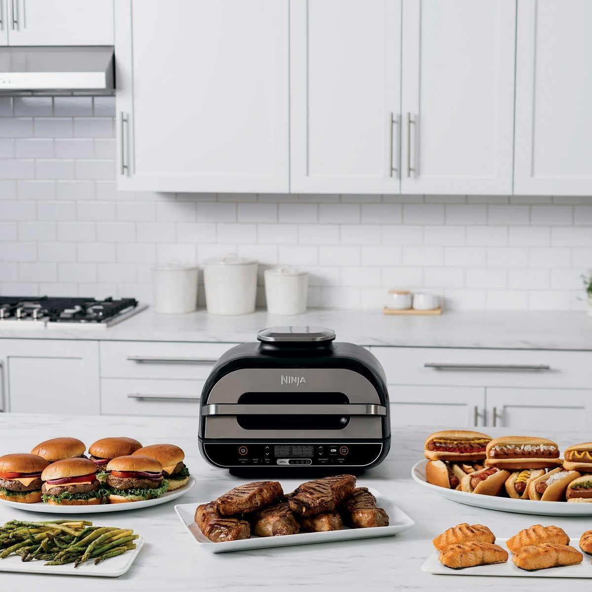 Ninja Ninja Foodi Smart XL 6-in-1 Indoor Grill with 4-qt Air Fryer, Roast, Bake, Broil, & Dehydrate