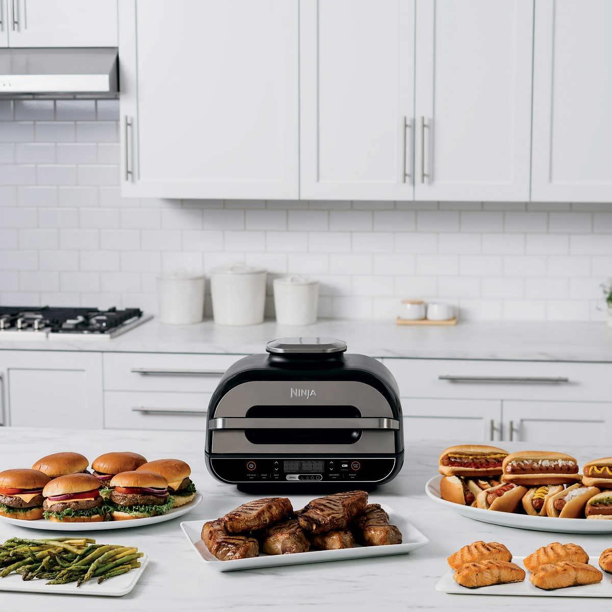 Ninja Ninja Foodi Smart XL 6-in-1 Indoor Grill with 4-qt Air Fryer, Roast, Bake, Broil, & Dehydrate