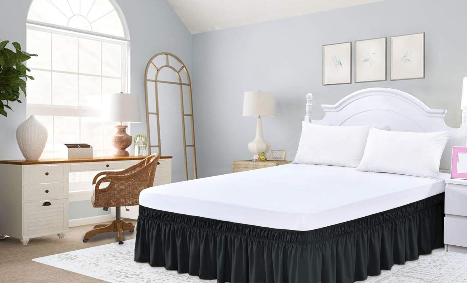 Winston Brands Ruffled Wrap Around Bed Skirt