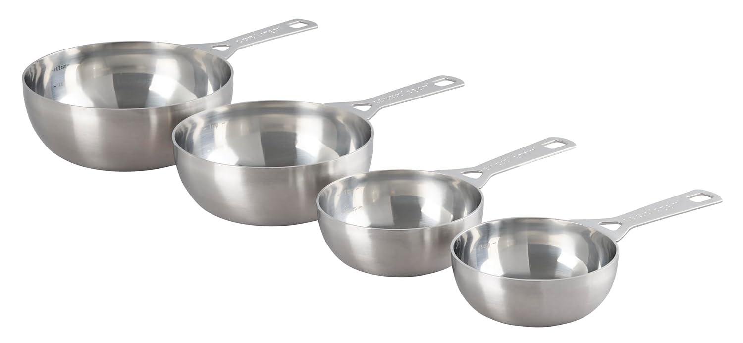 Le Creuset Le Creuset Stainless Steel Batch Baking Measuring Cups - Set of 4