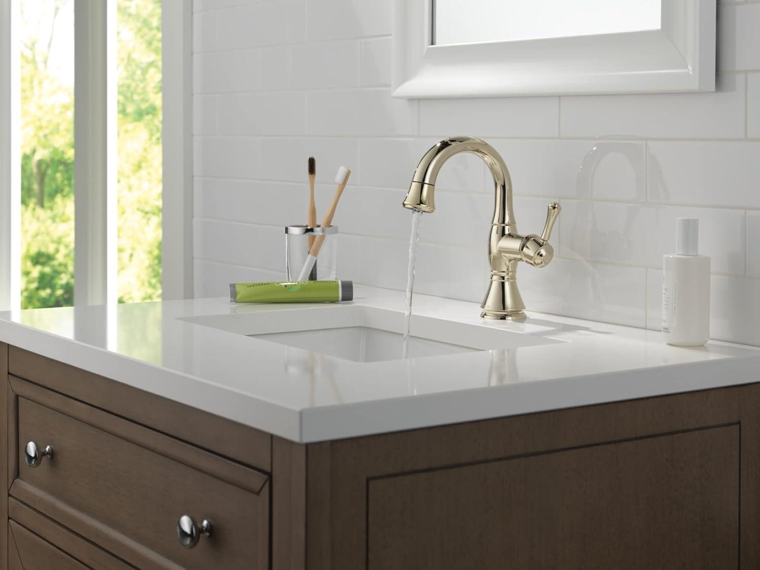 Cassidy™ Single Hole Bathroom Faucet with Drain Assembly