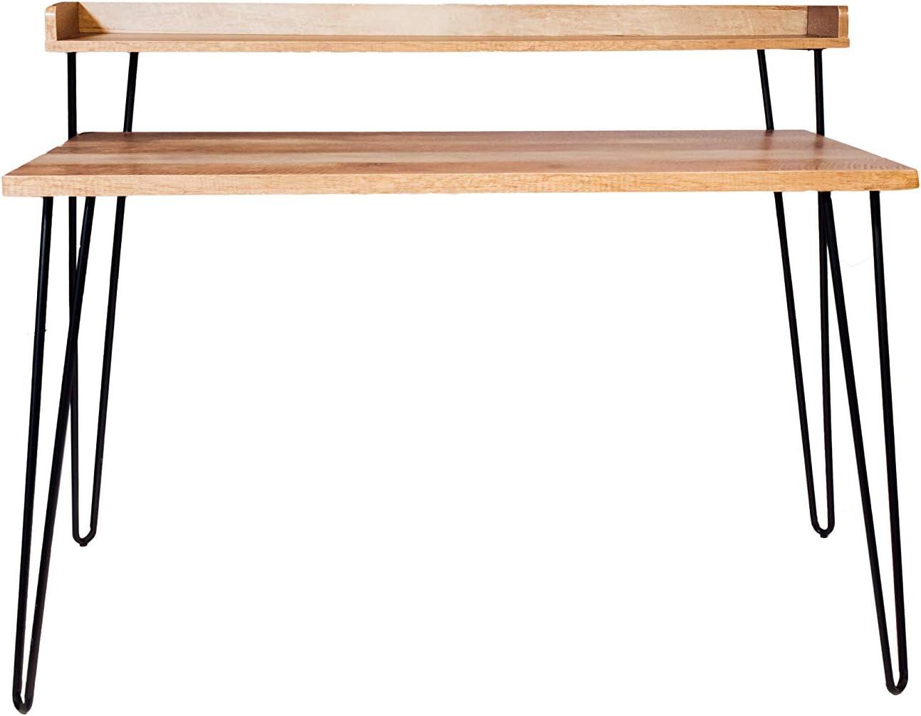 OneSpace Avalon Simple Computer Desk, Classic Oak, Model: 50-2003CO