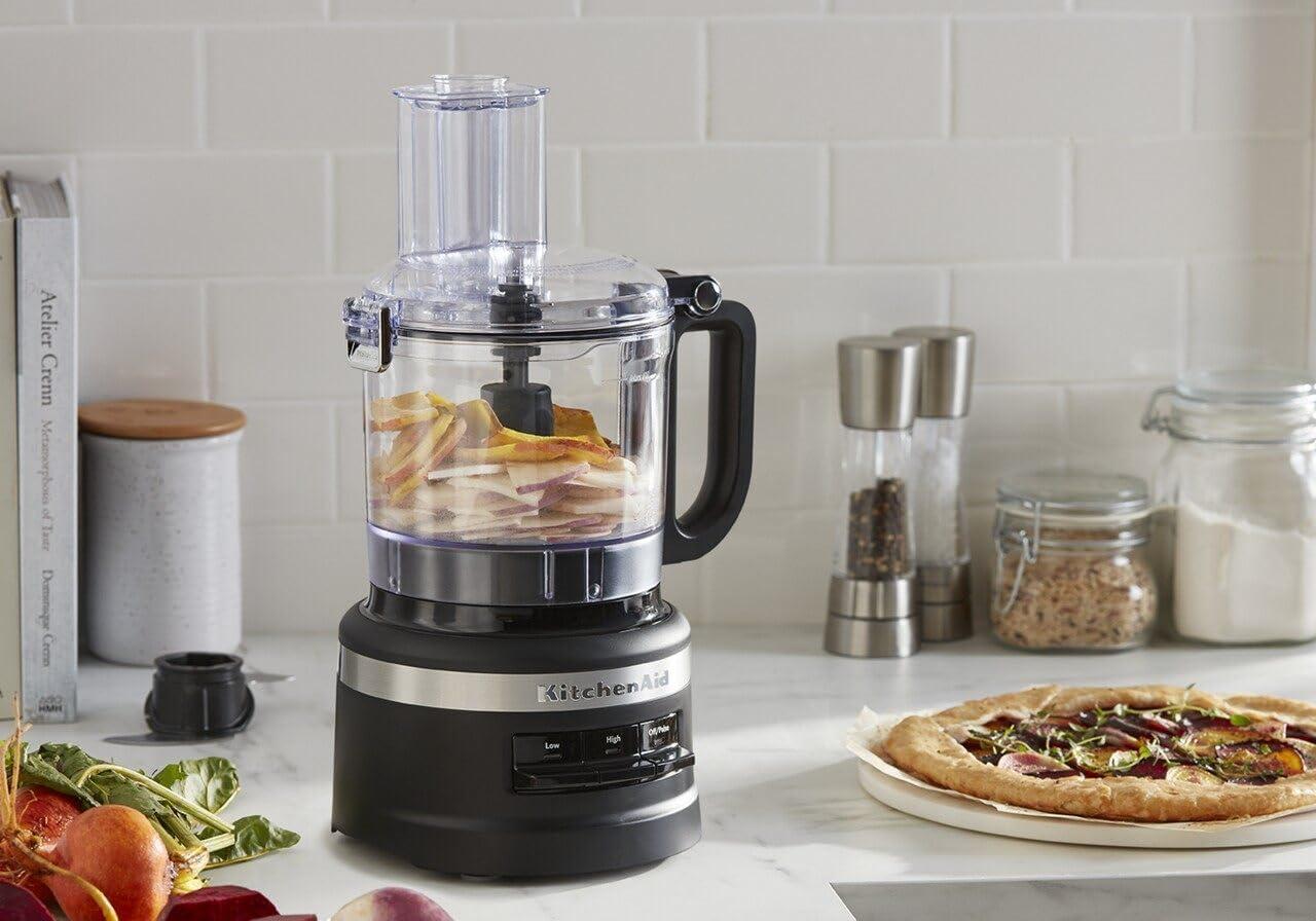 KitchenAid ® Matte Black 7-Cup Food Processor