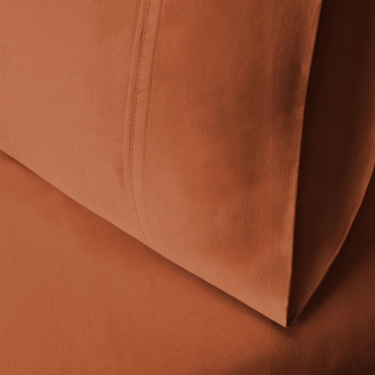 Pumpkin Egyptian Cotton Standard Pillowcase Set