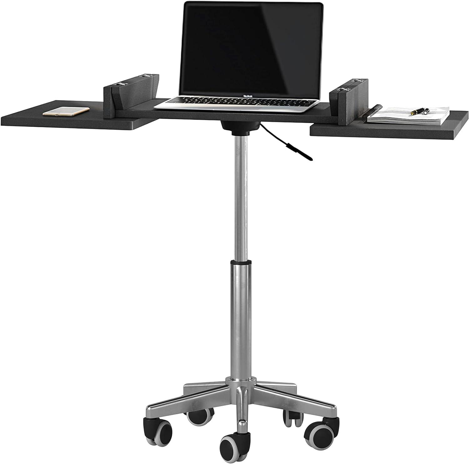 Folding Table Laptop Cart Graphite - Techni Mobili