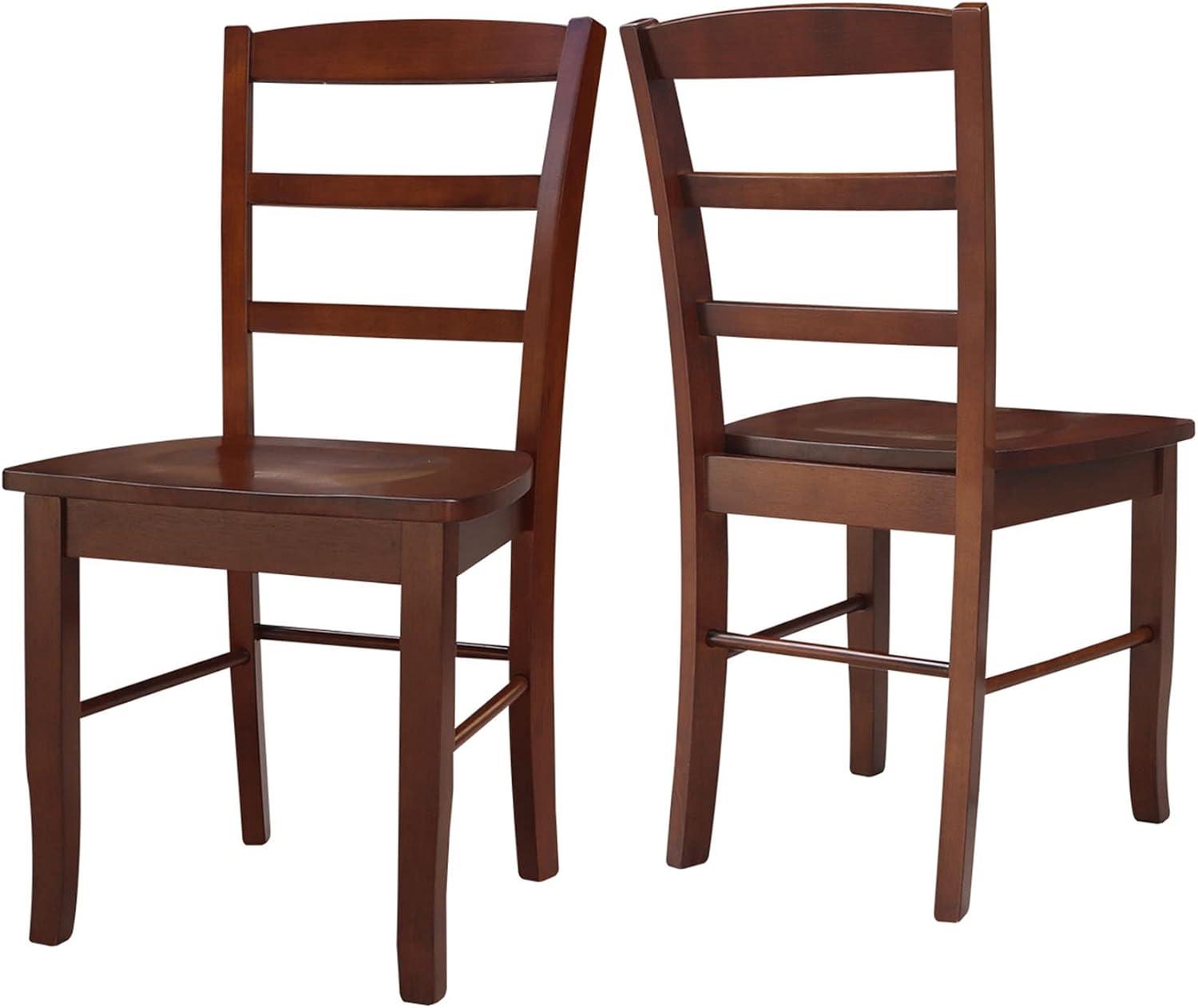 Set of 2 Madrid Ladderback Chairs - International Concepts