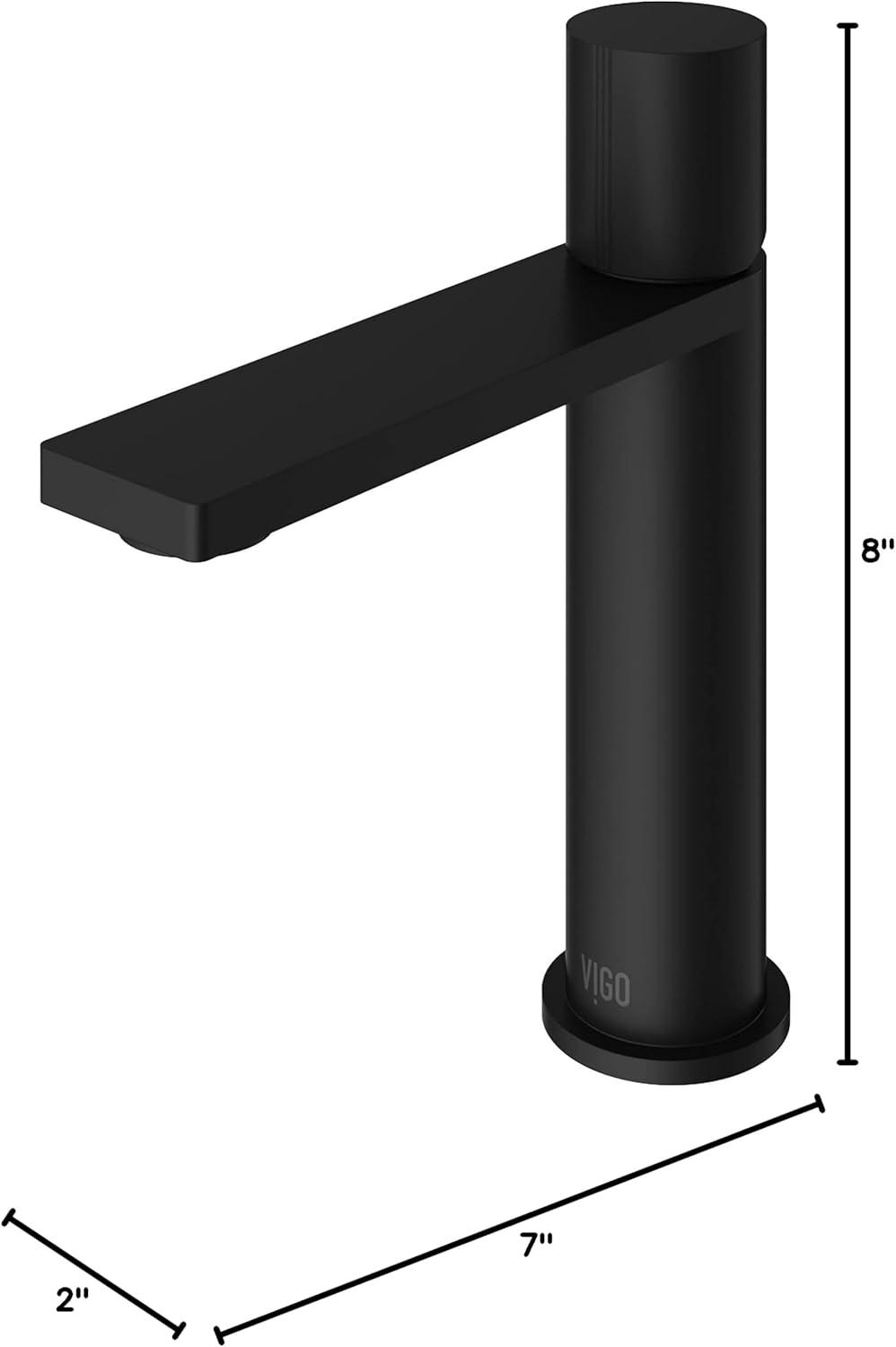 Halsey 7" H Single Handle Single Hole Bathroom Faucet