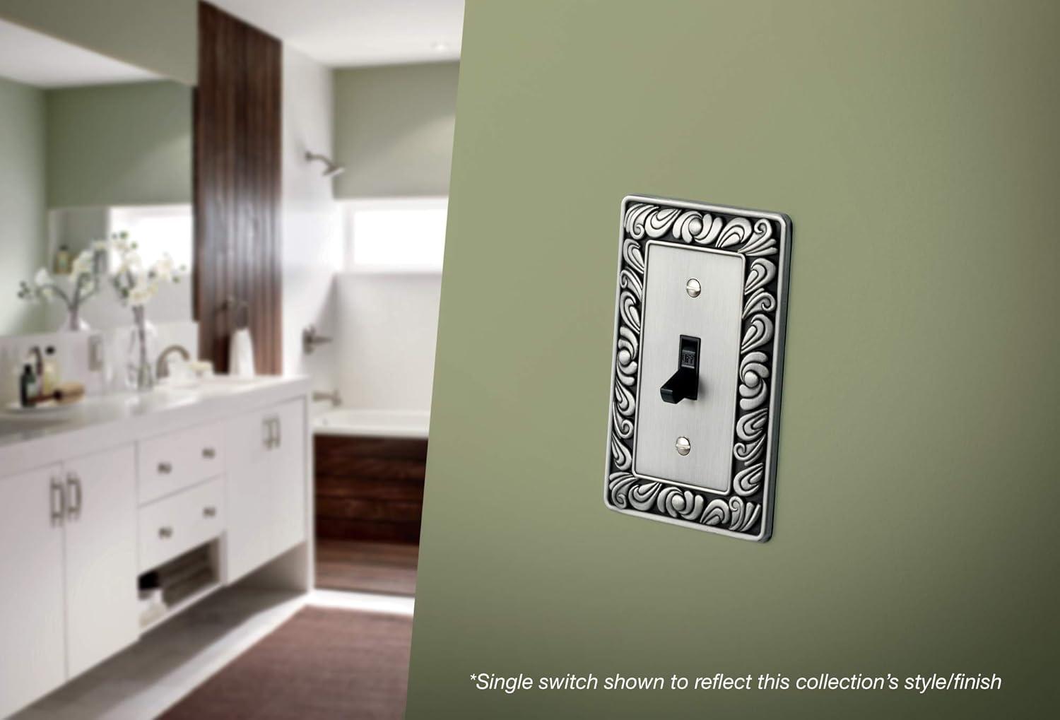Paisley 3-Gang Toggle Light Switch Wall Plate