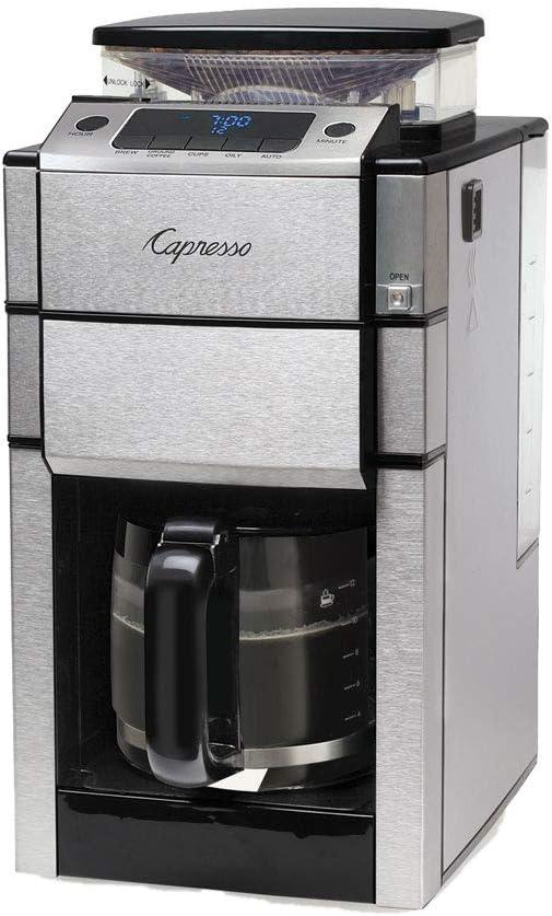 Capresso Team Pro Plus 12-Cup Coffee Maker with Glass Carafe