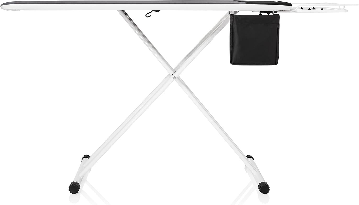 Reliable Corporation Longboard 350LB Rectangular 52"x19.5" Ironing Board with VeraFoam Cover: Steel, Heat-Resistant, Foldaway