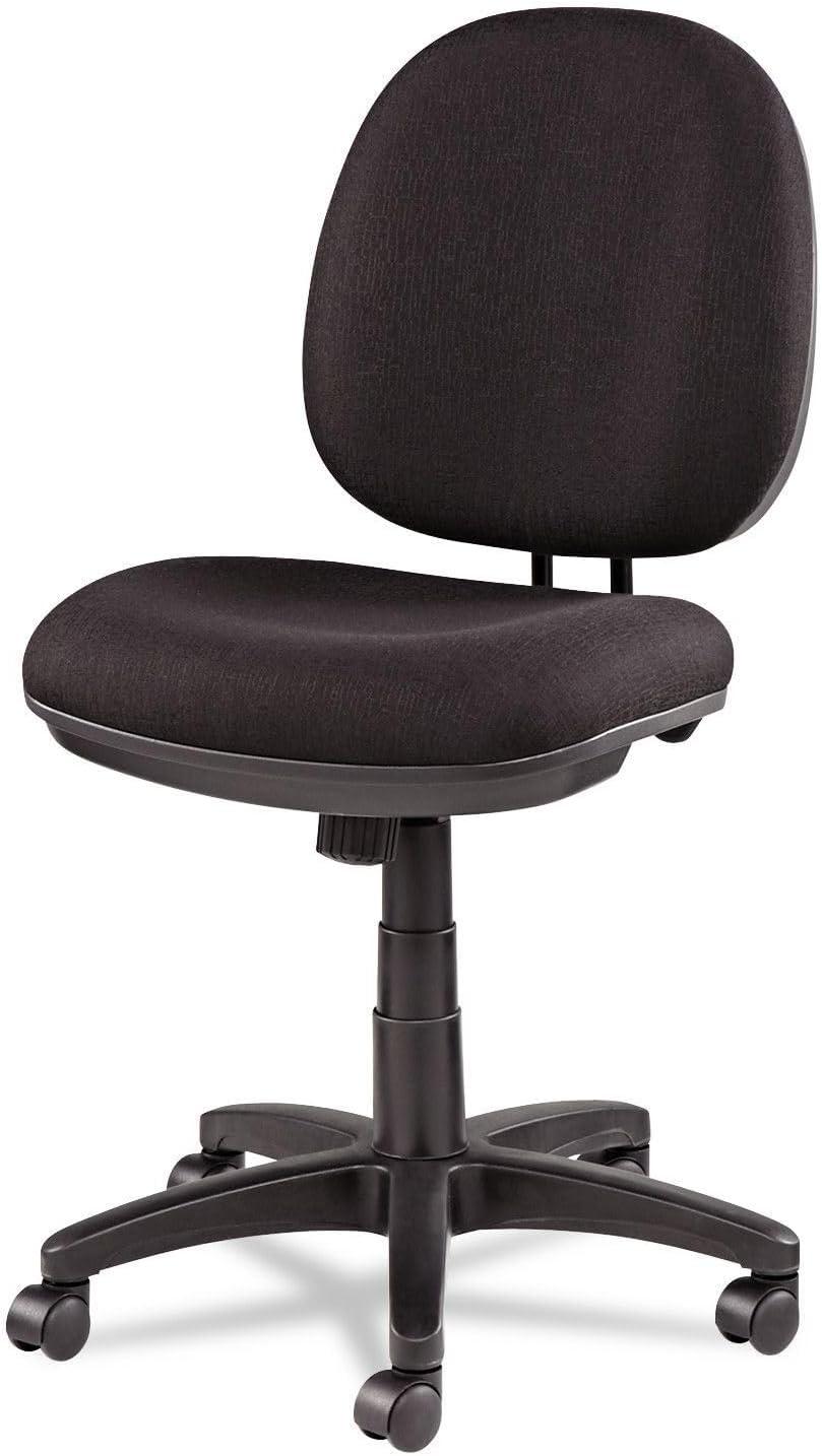 Alera Interval Series Swivel/Tilt Task Chair, Supports Up to 275 lb, 18.42" to 23.46" Seat Height, Black
