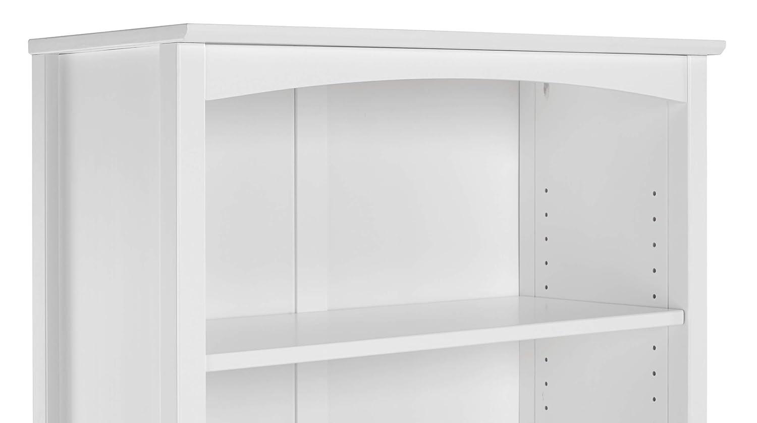 Shaker Style Bookcase - 48"H - White Finish