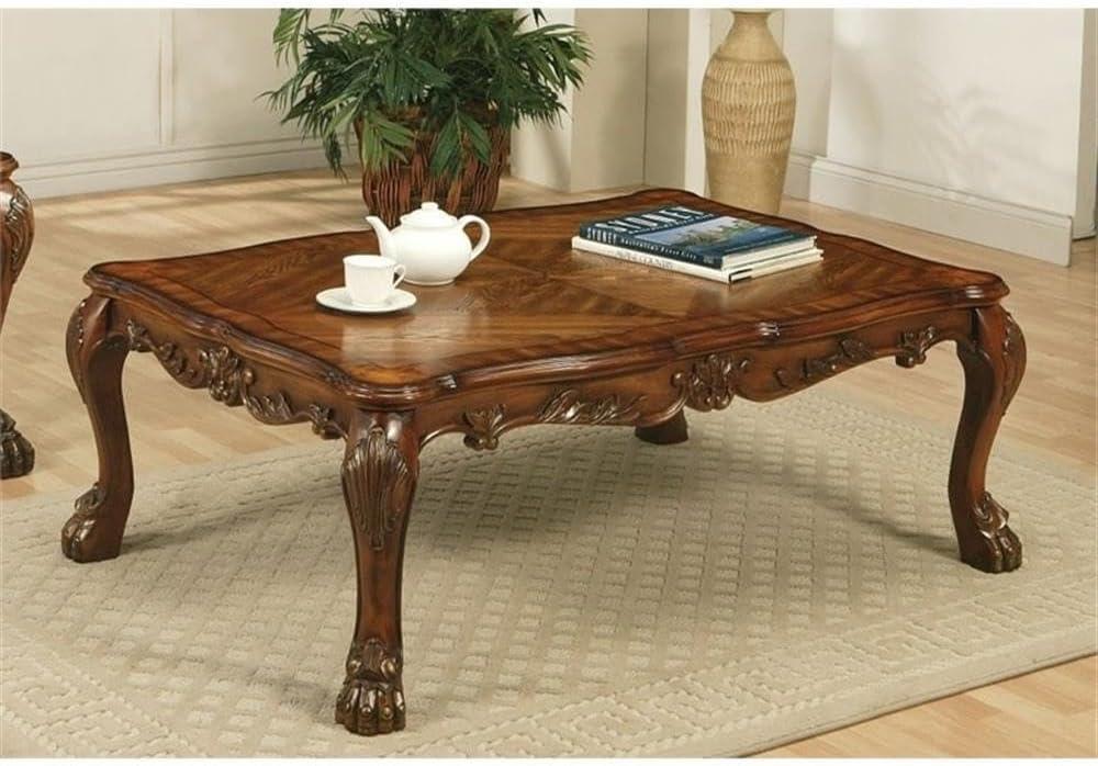 Dresden Coffee Table Cherry Oak - Saltoro Sherpi