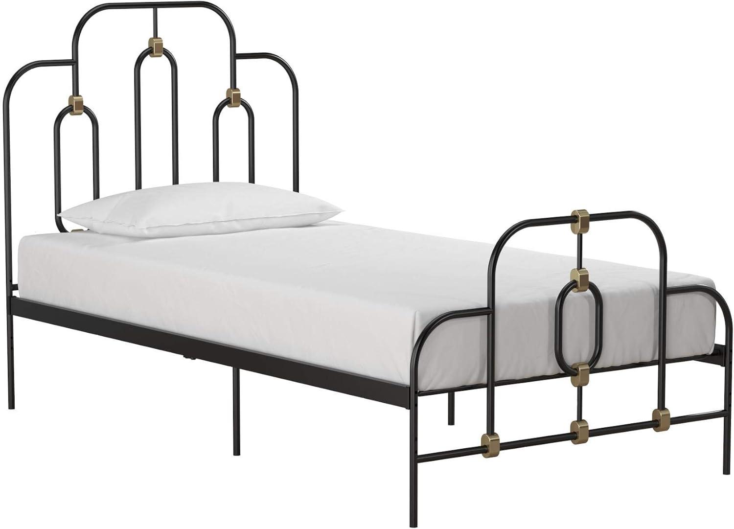 Olivia Metal Open-Frame Bed