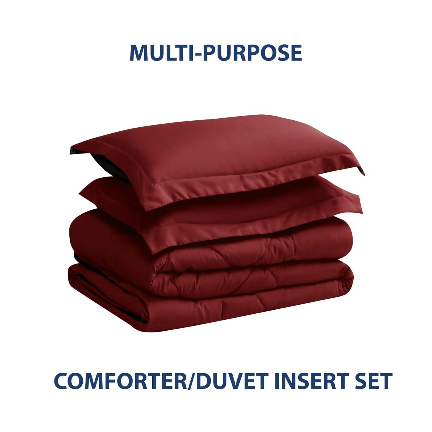 Swift Home 1800 Series Reversible Down-Alternative Comforter Set & Reviews | Wayfair
