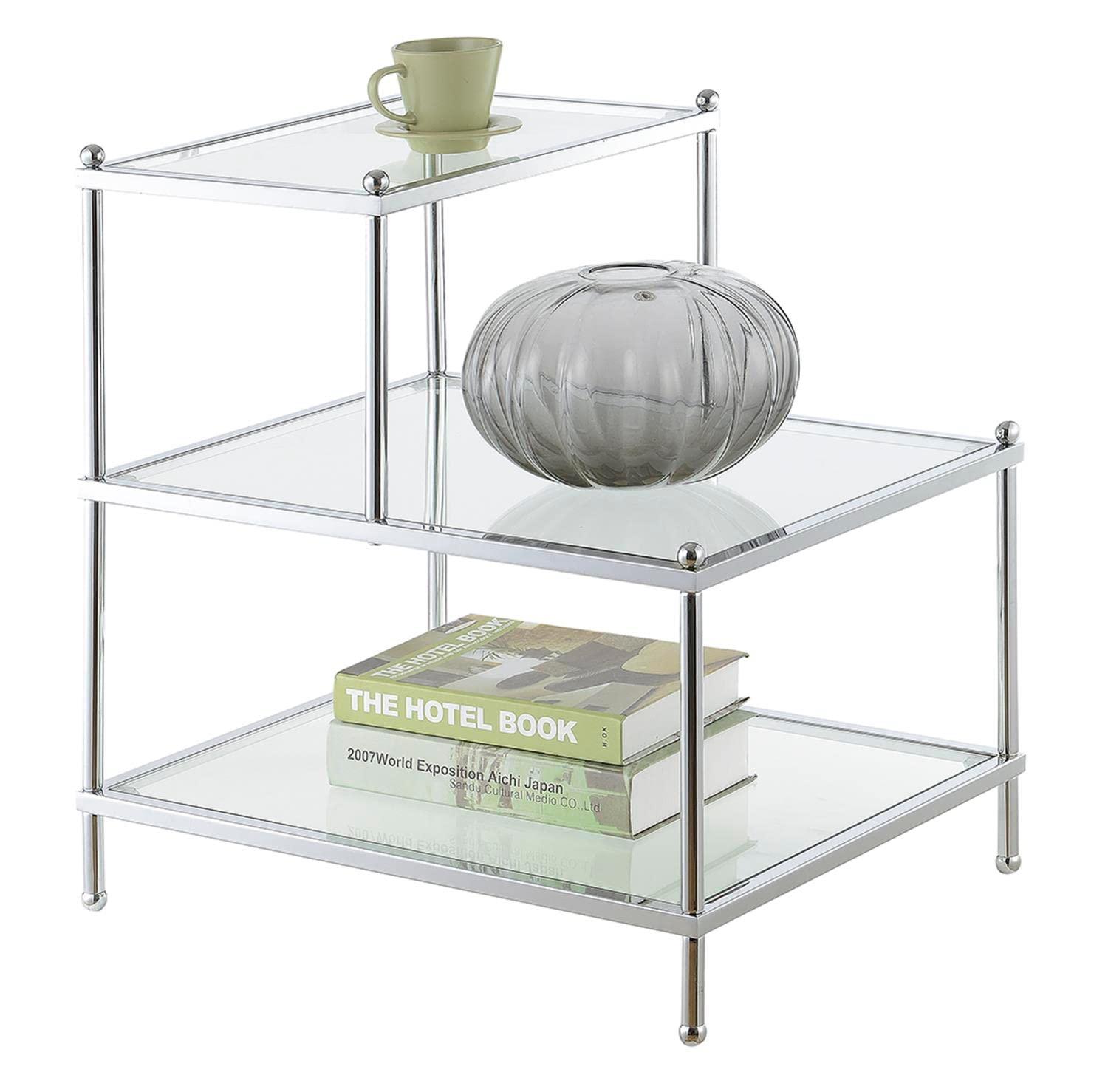 Royal Crest 3 Tier Step End Table