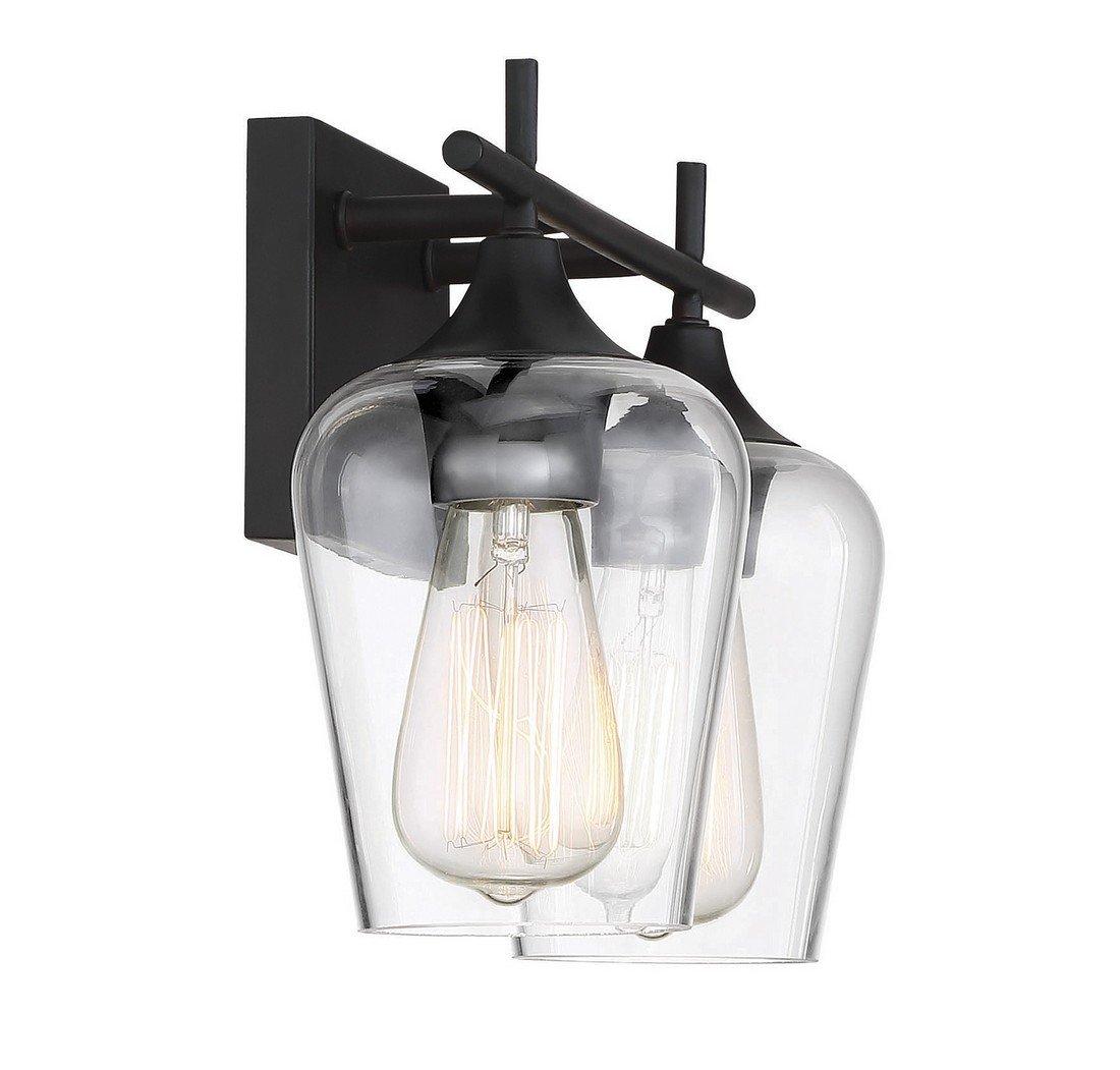 Savoy House Octave 2 - Light Vanity in  English Bronze