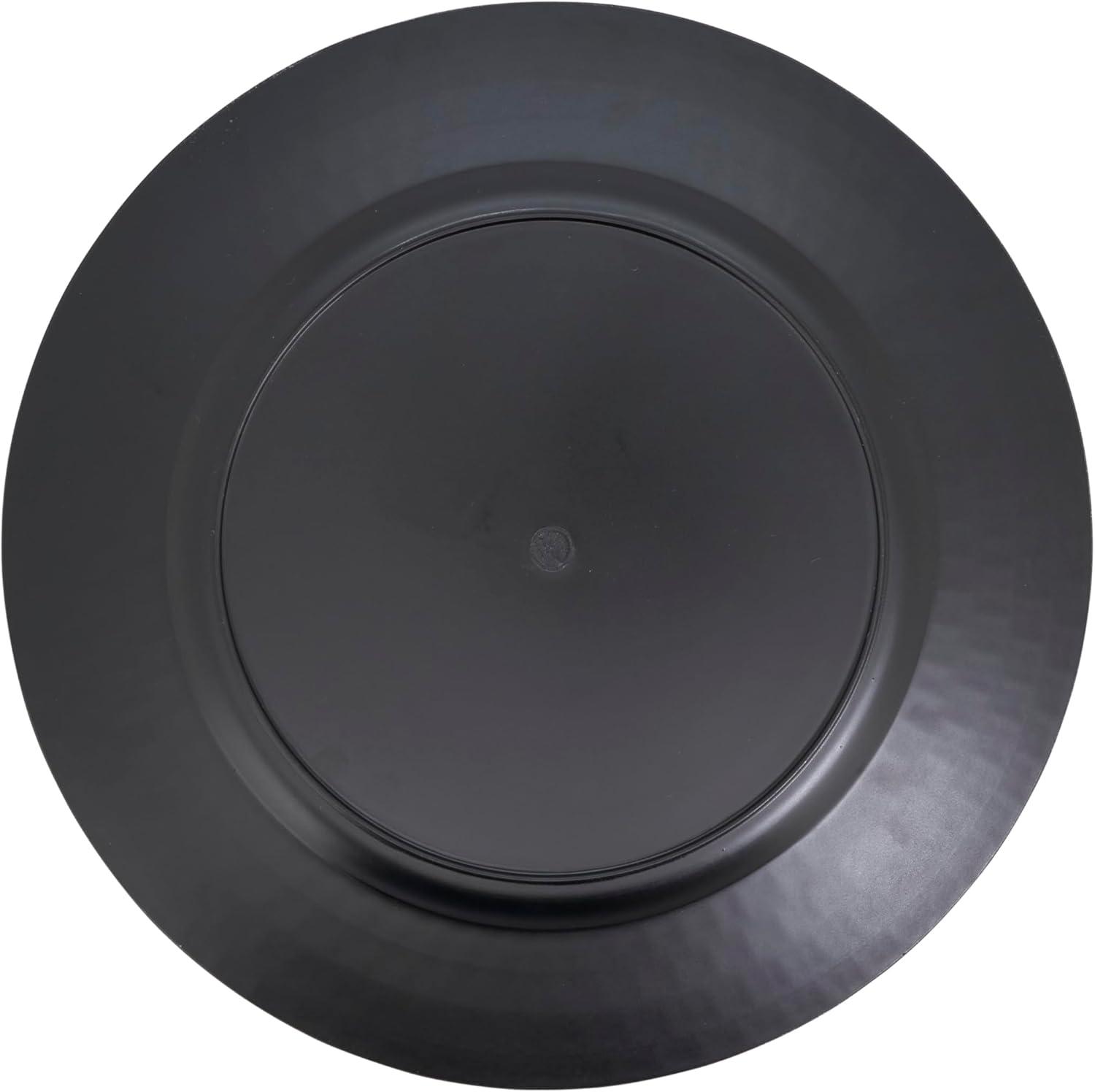 Saro Decorative Tile Edged Charger Plate (Set of 4) (Set of 4)