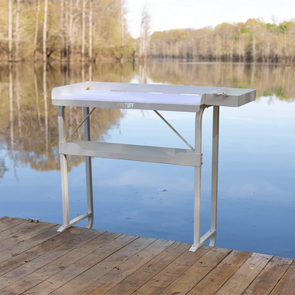 MAXXTUFF Dock-Mounted Fish Fillet Table