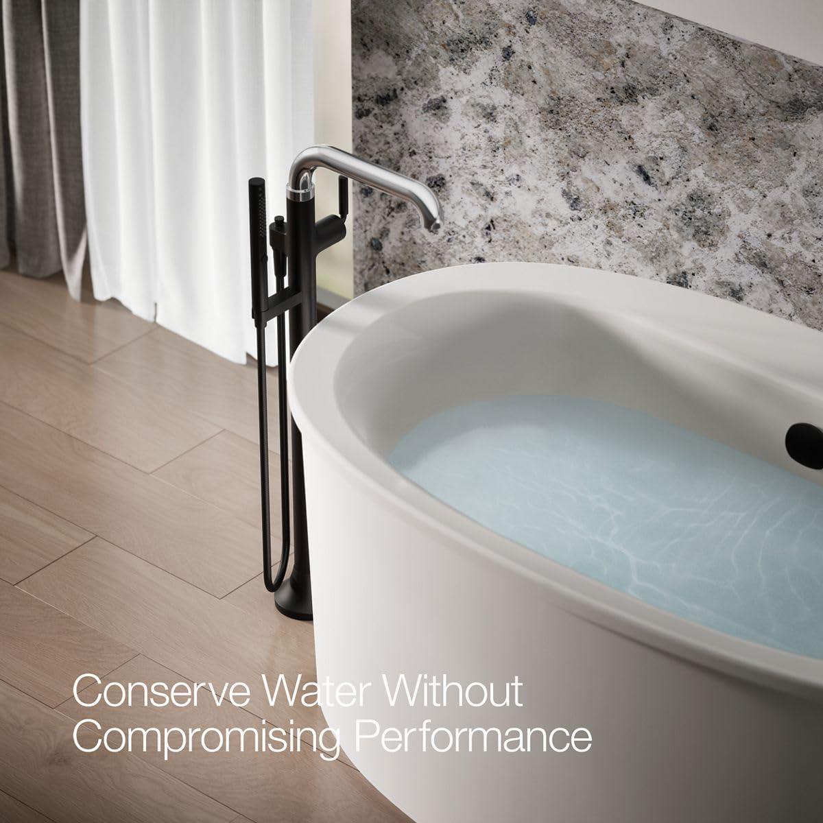 Tone Floor Mounted Clawfoot Tub Faucet