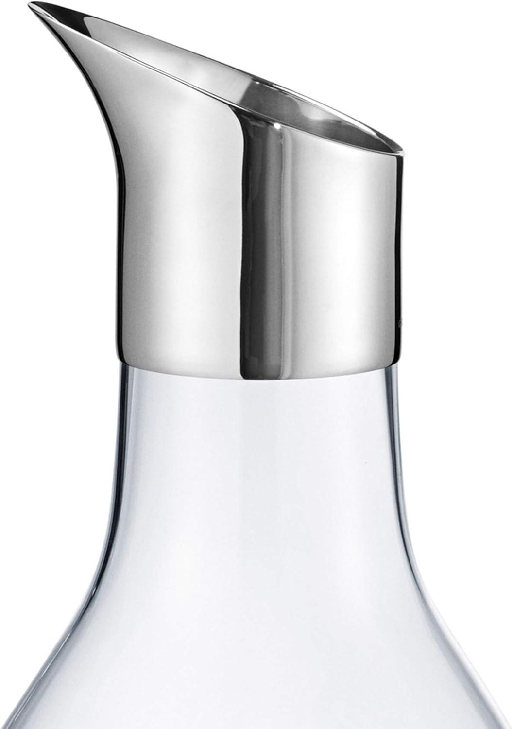 Georg Jensen Sky Water Glass and Stainless Steel 50.72 oz. Carafe | Wayfair