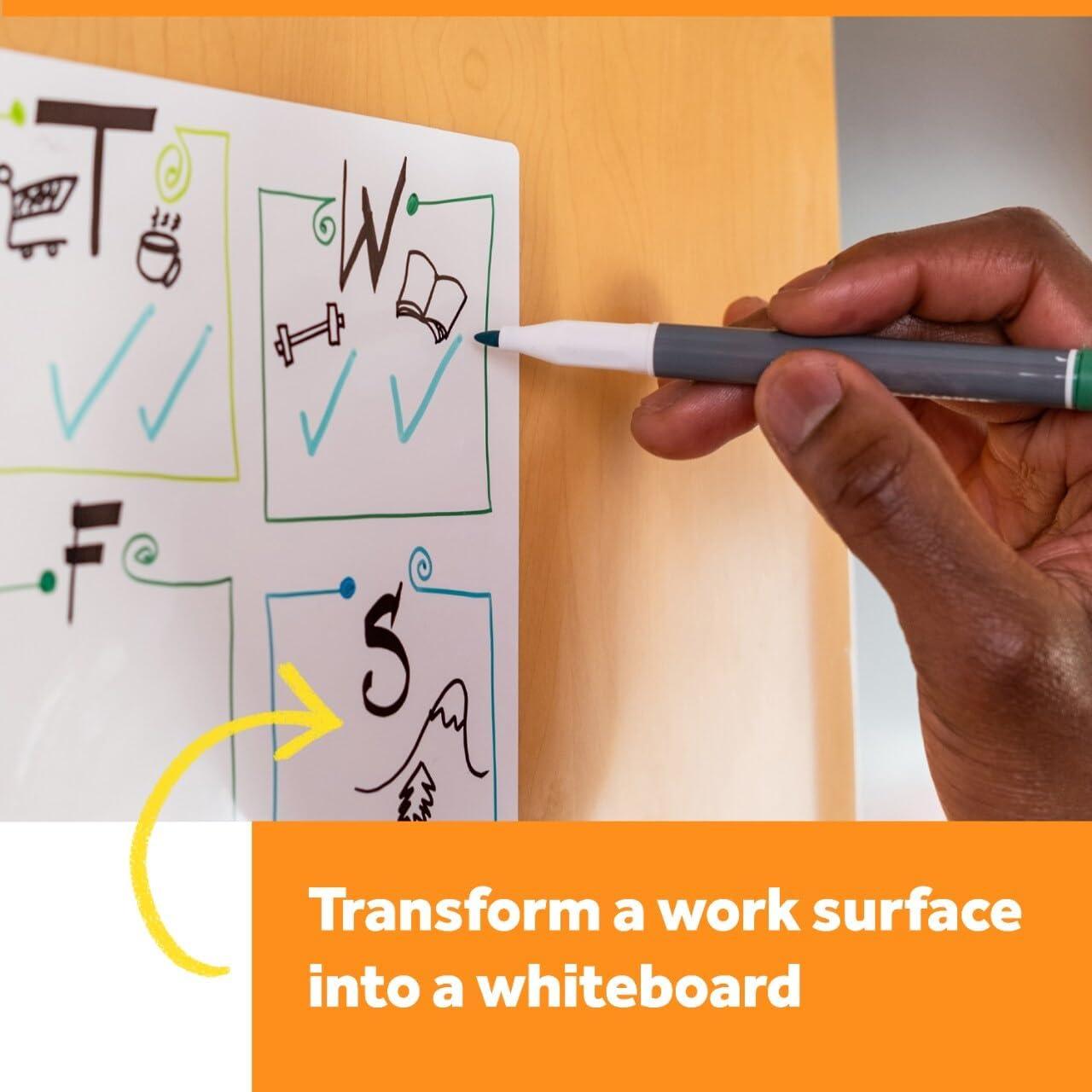 Post-it® Wall Dry Erase Small - 2' - 4' Whiteboard