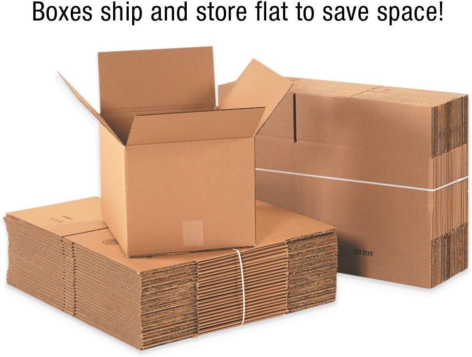 Heavy-Duty Double Wall Corrugated Storage Boxes, 36" x 24" x 12"