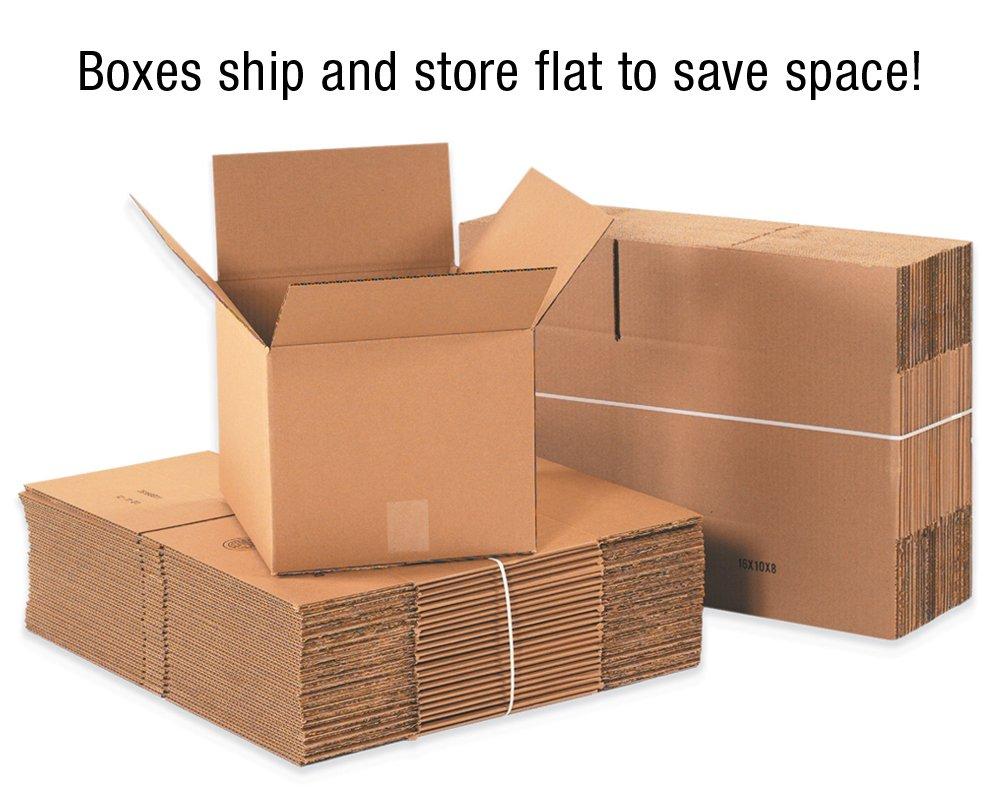 SSBM 25/Case 20 x 12 x 6" Flat Corrugated Boxes ECT-32